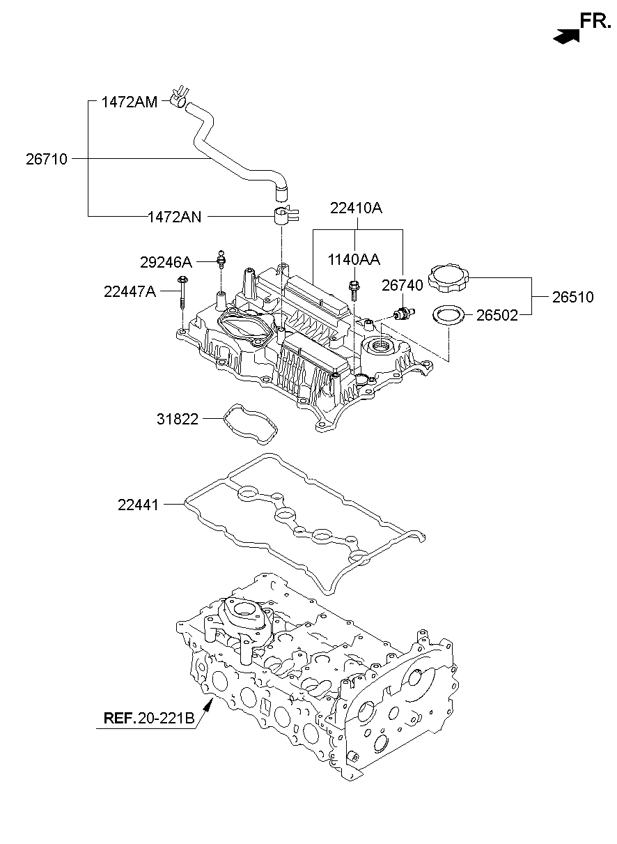 Cubierta de balancín
