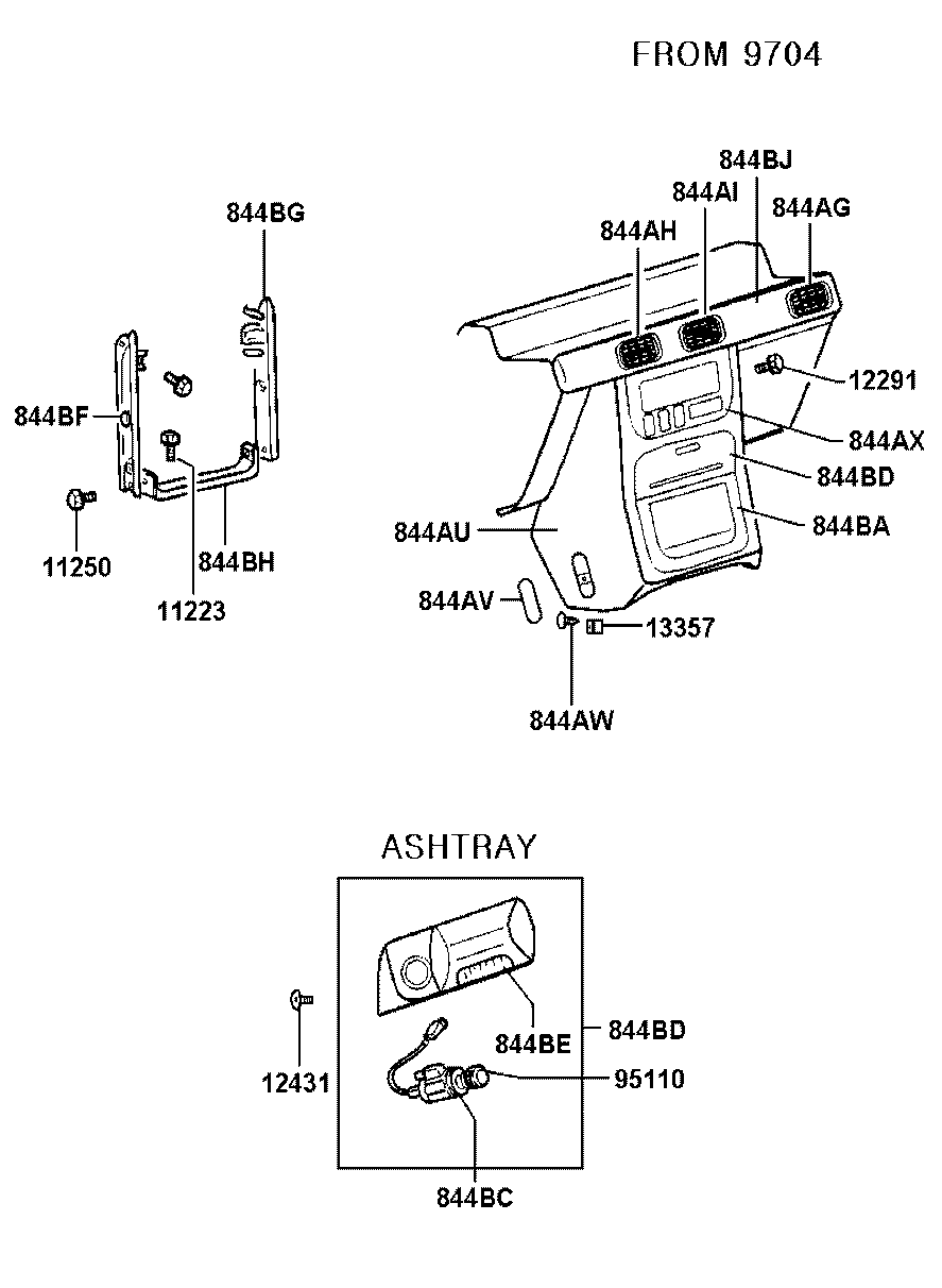 Instrument Panel & Related Parts