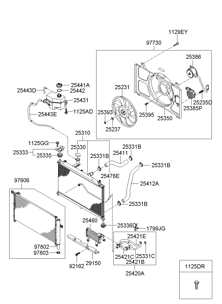 Sistema de enfriamiento del motor
