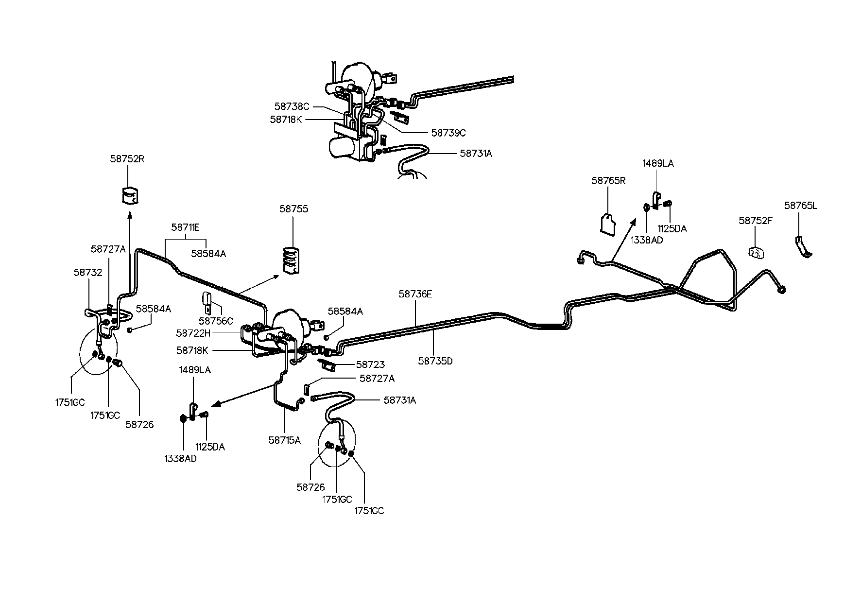 Brake Fluid Line