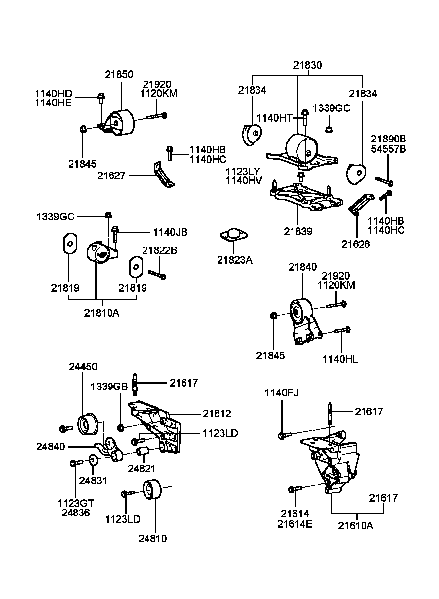 Engine Transaxle Mounting