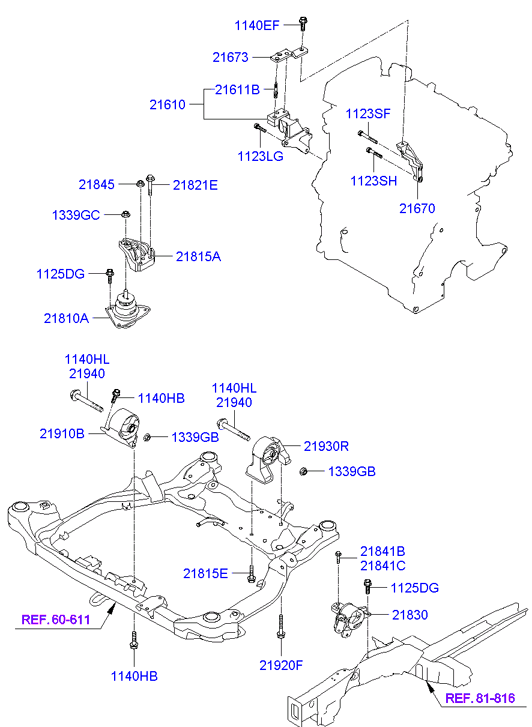 Engine Transaxle Mounting