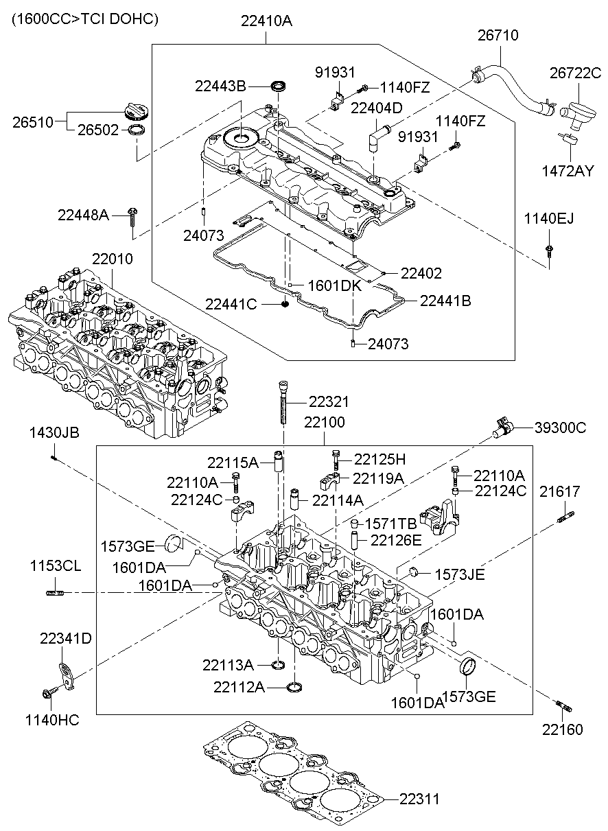 Cylinder Head & Cover
