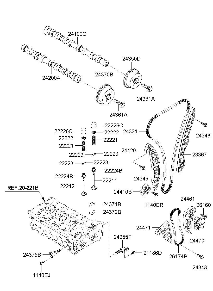 Camshaft & Valve