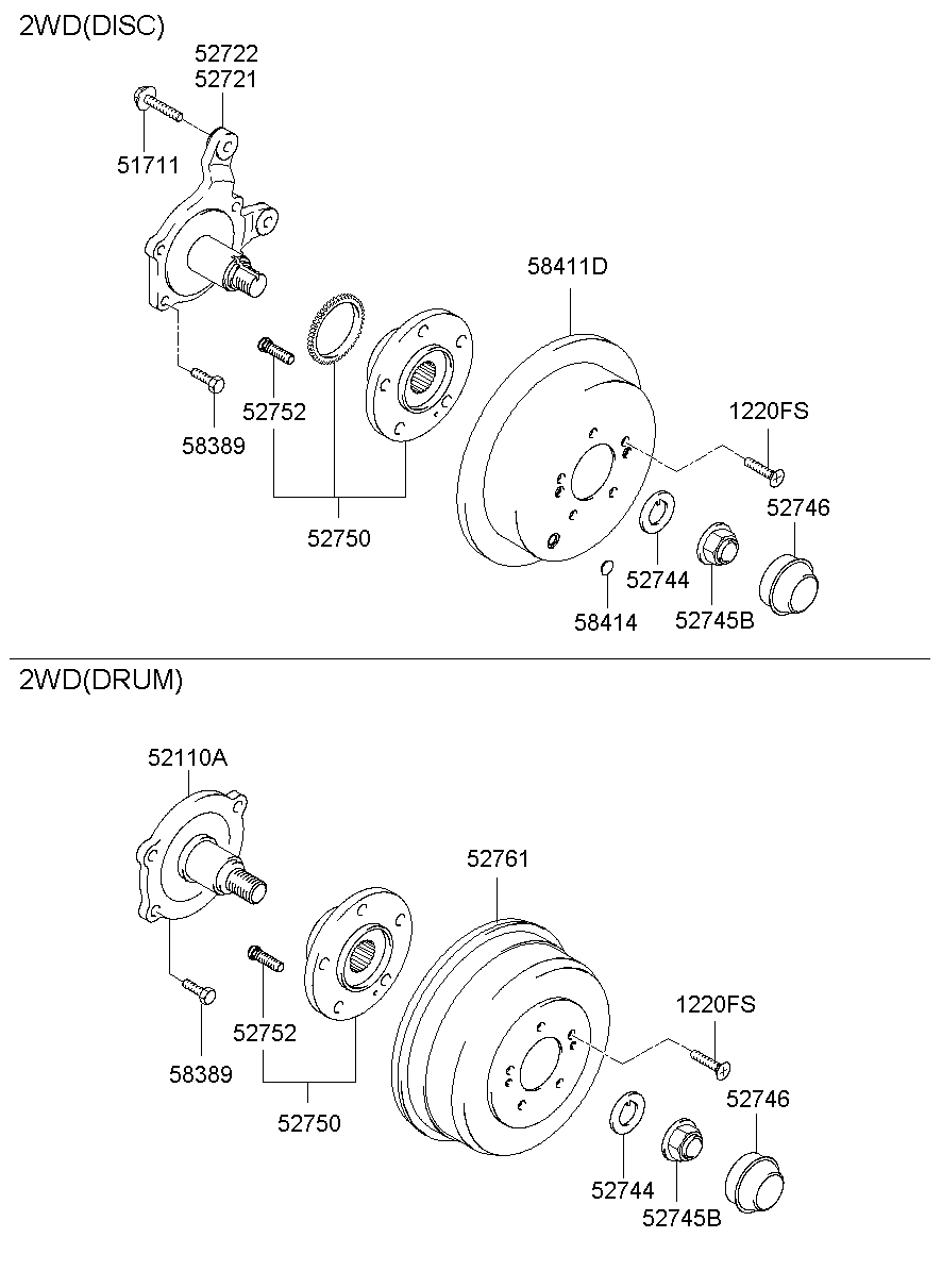 Rear Wheel Hub