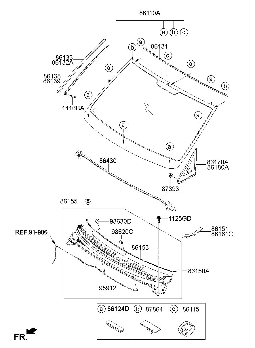 Windshield Glass