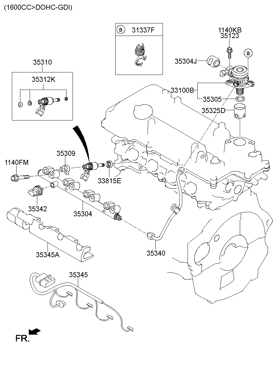Cuerpo del acelerador e inyector