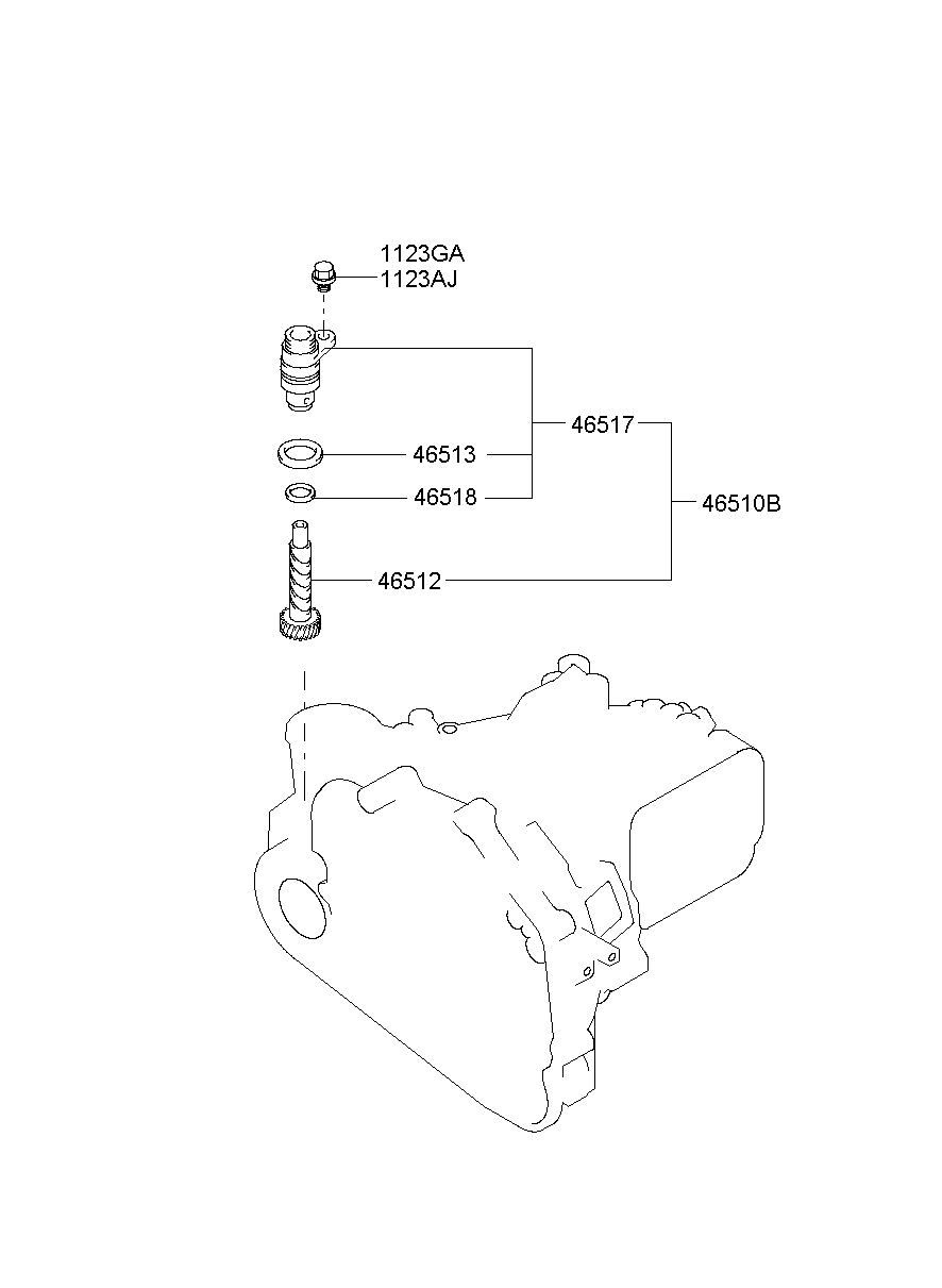 Speedometer Driven Gear (Automatic)