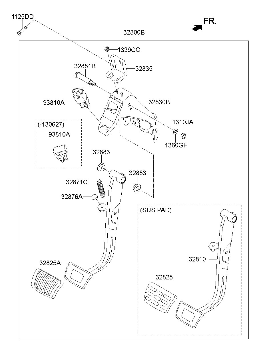 Brake & Clutch Pedal