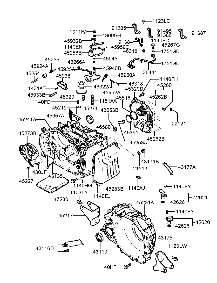 Auto Transmission Case