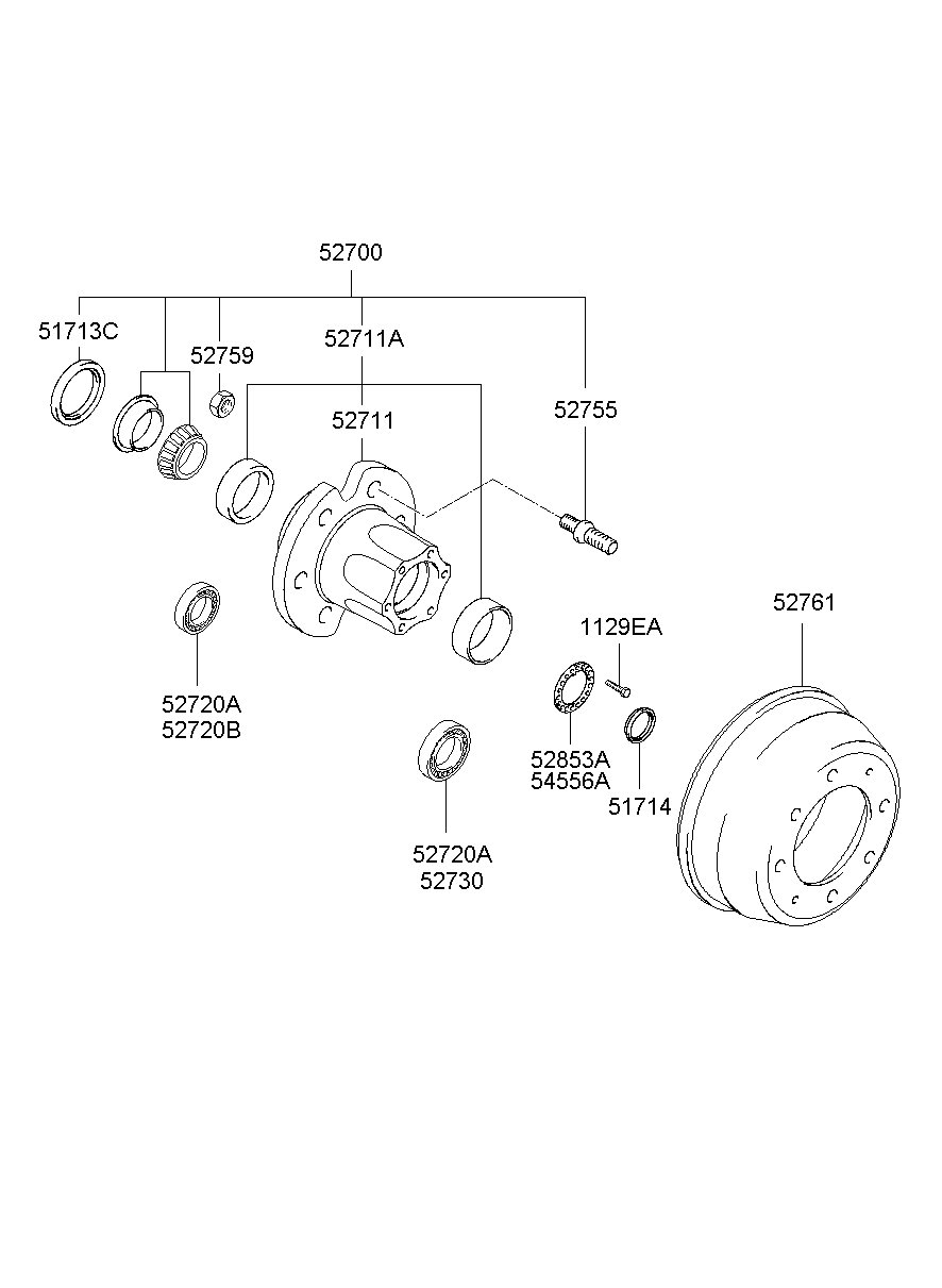 Rear Wheel Hub