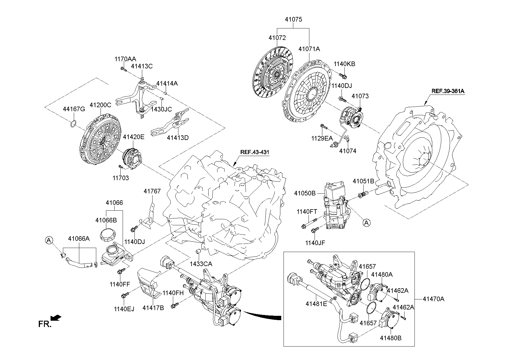 Clutch & Release Fork