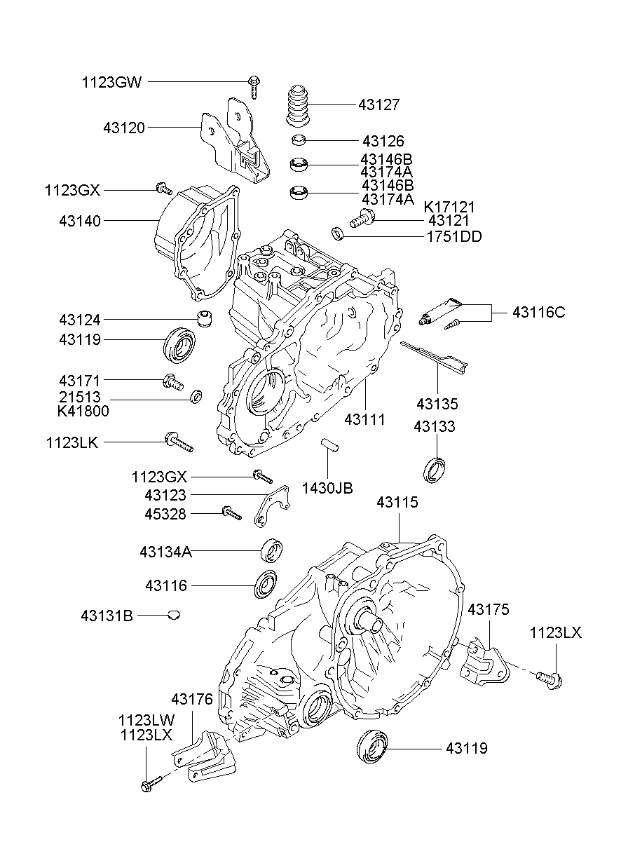 Transaxle Case