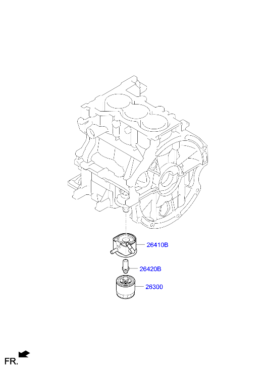 Front Case Oil Filter