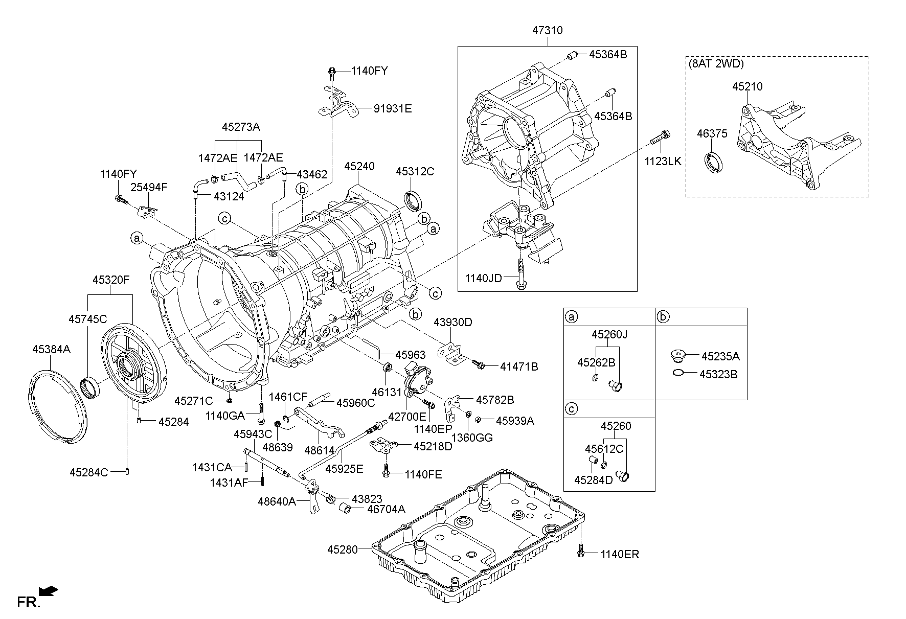 Auto Transmission Case