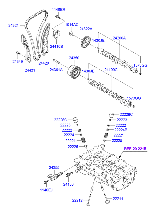 Camshaft & Valve