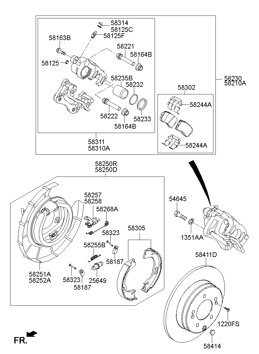 Rear Wheel Brake