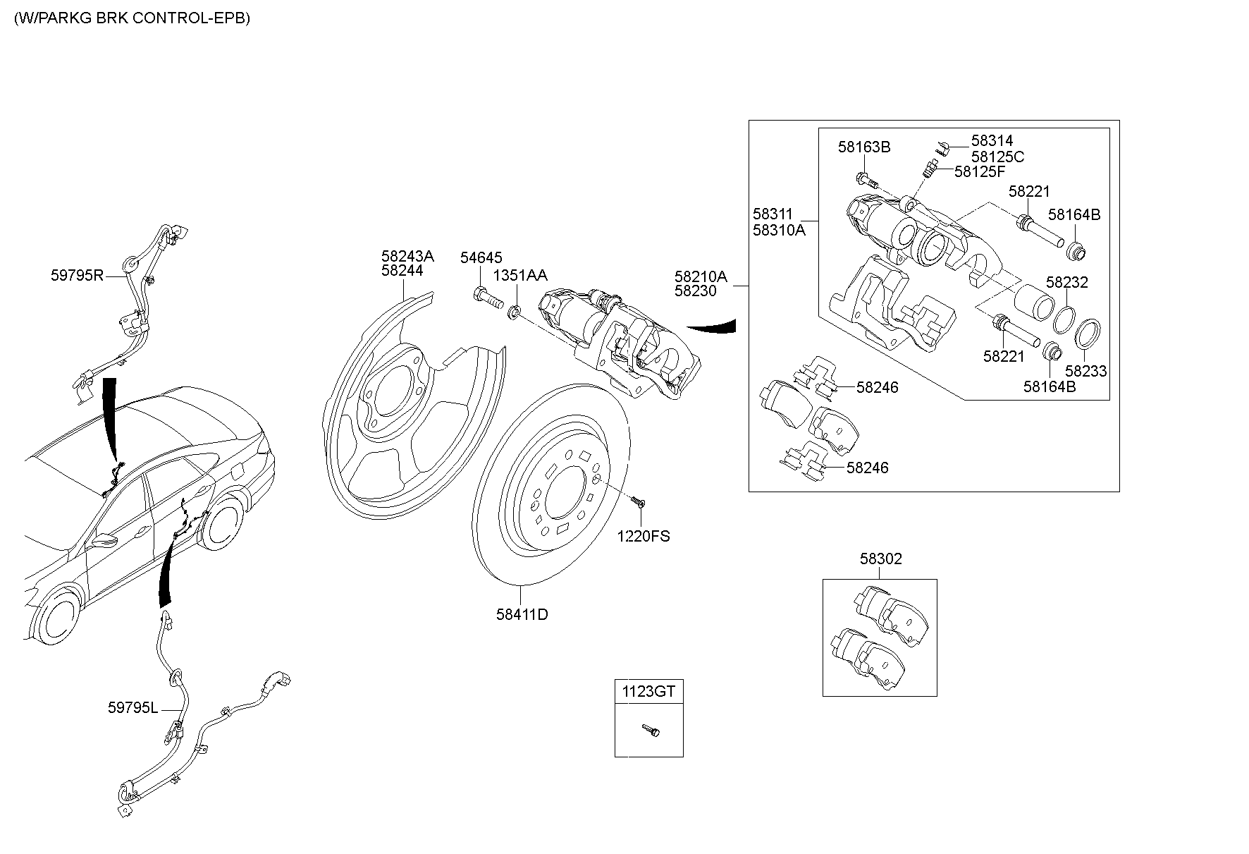 Rear Wheel Brake