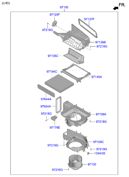 Heater, Blower