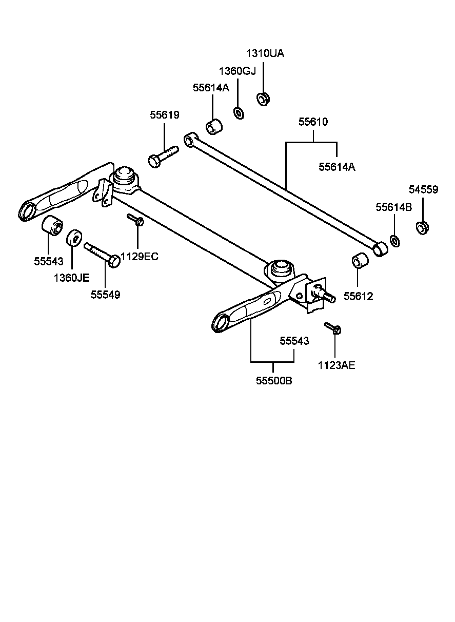 Rear Suspension Control Arm
