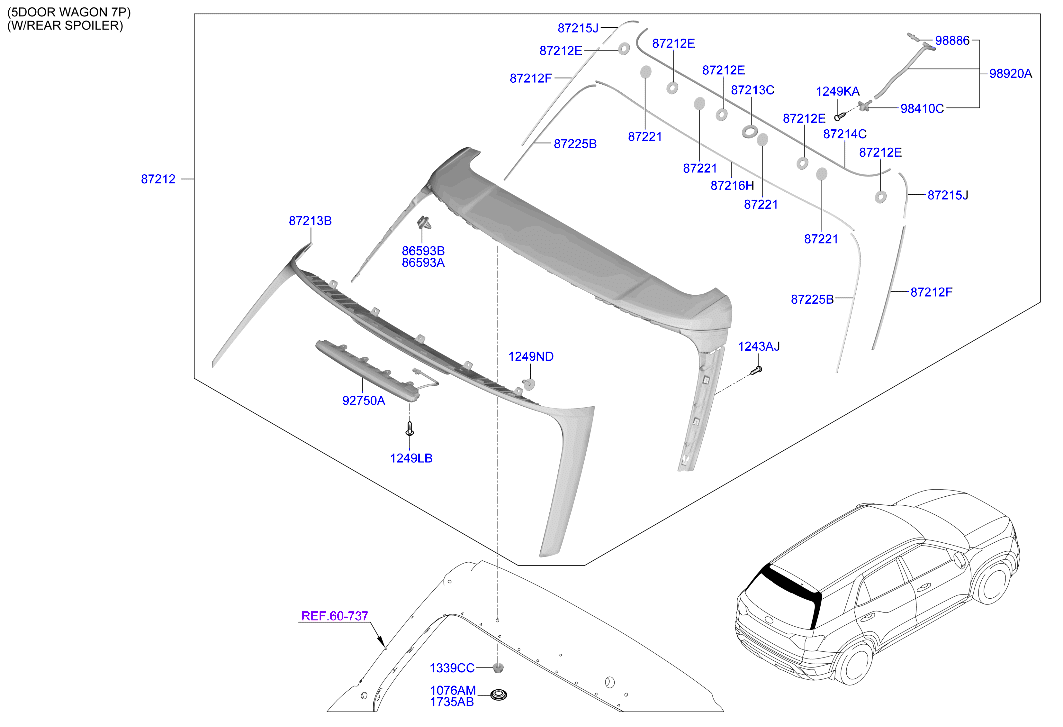 Garnish & Rear Spoiler