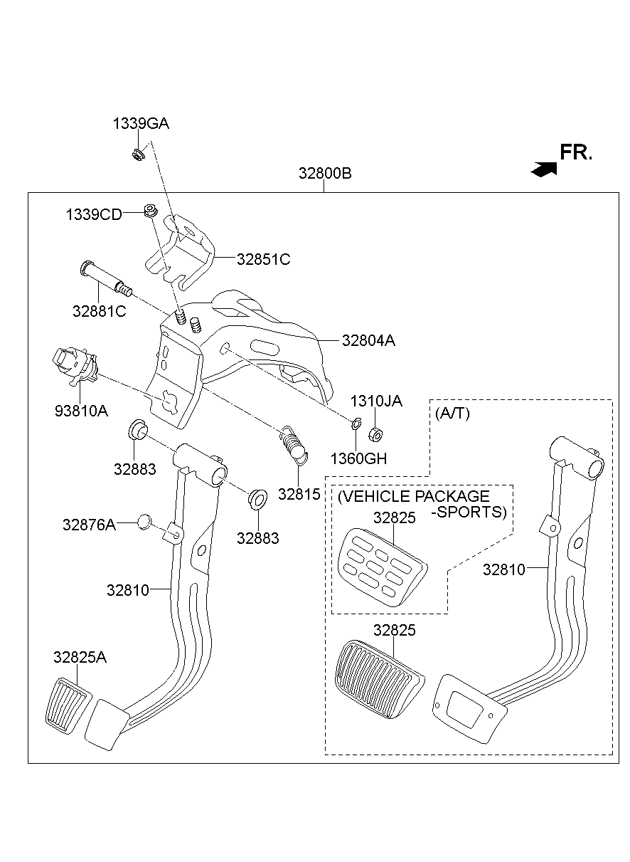 Brake & Clutch Pedal