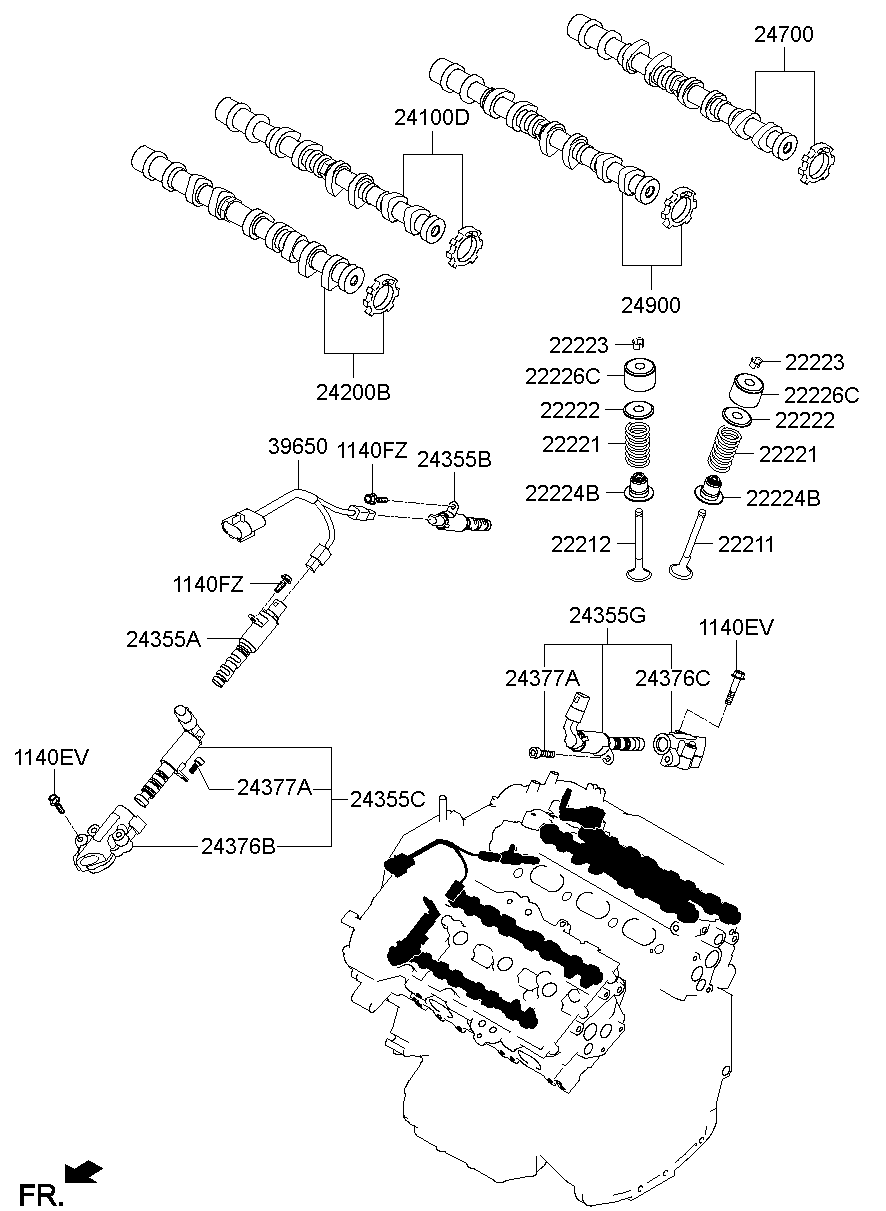 Camshaft & Valve