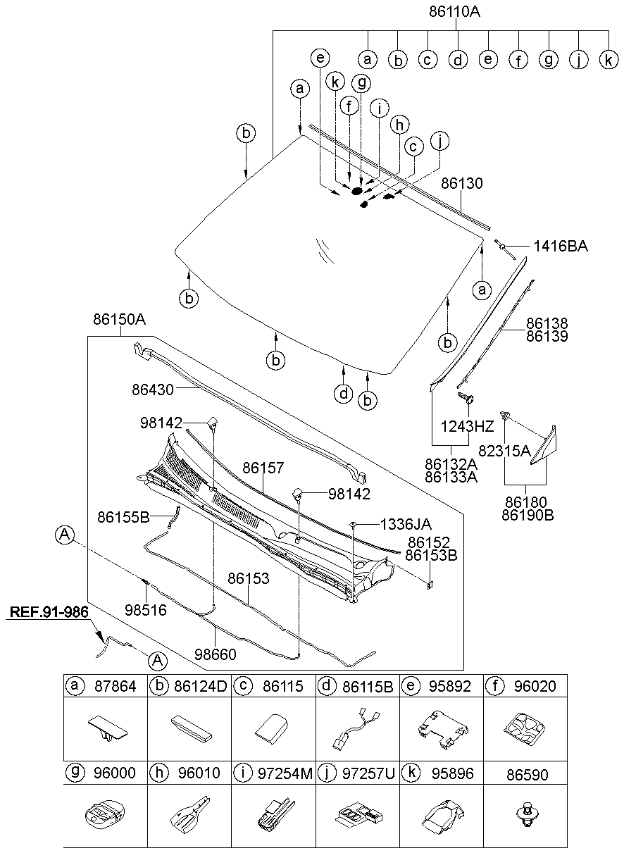 Windshield Glass