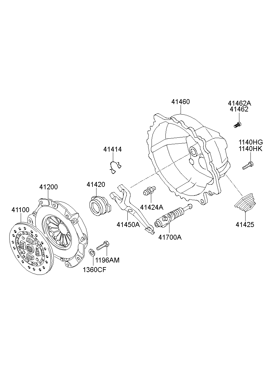 Clutch & Release Fork