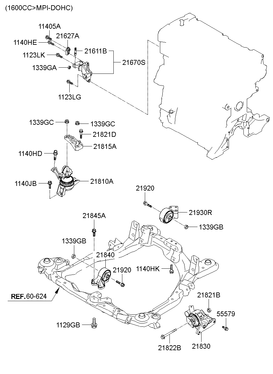 Engine Transaxle Mounting