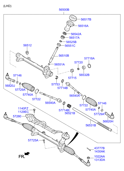 Power Steering Gear Box