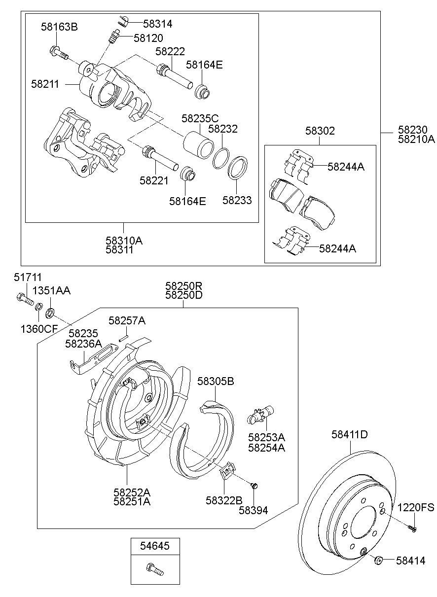 Rear Wheel Brake