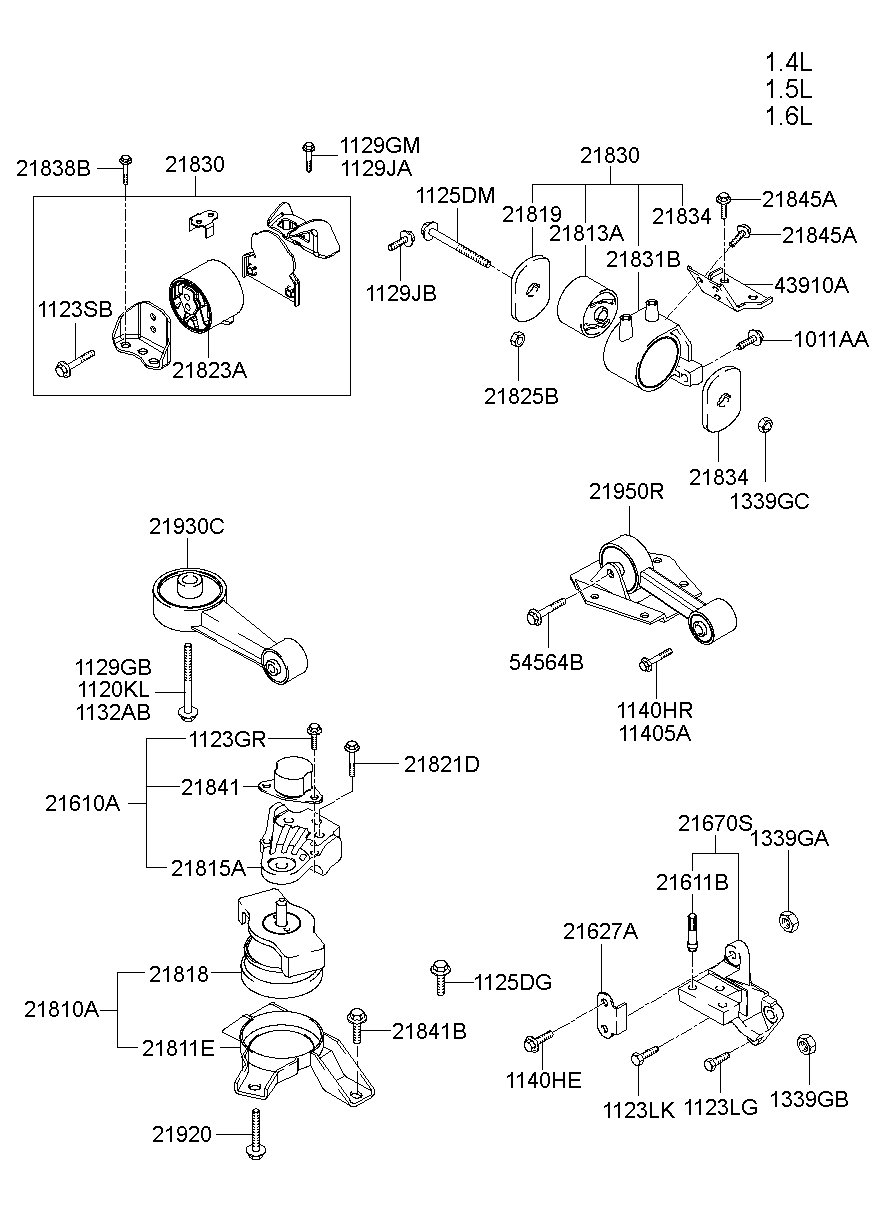 Engine Transaxle Mounting