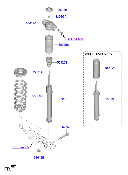 Rear Spring & Strut