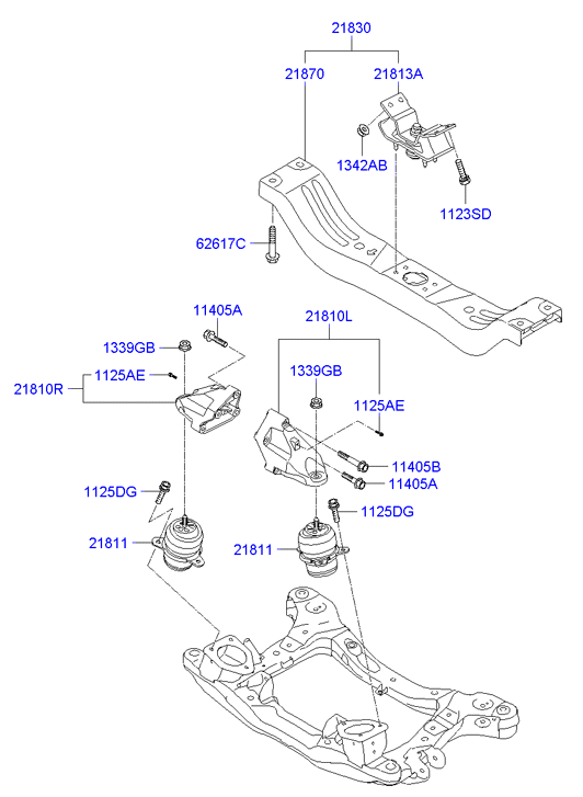 Engine Transaxle Mounting