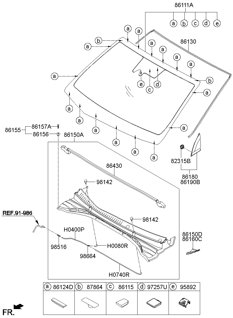 Windshield Glass