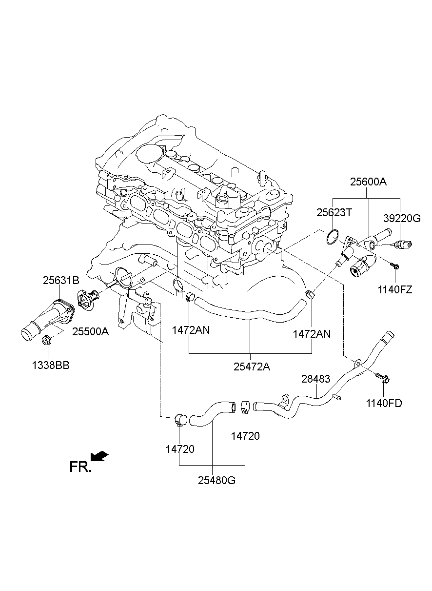 Coolant Pipe & Hose