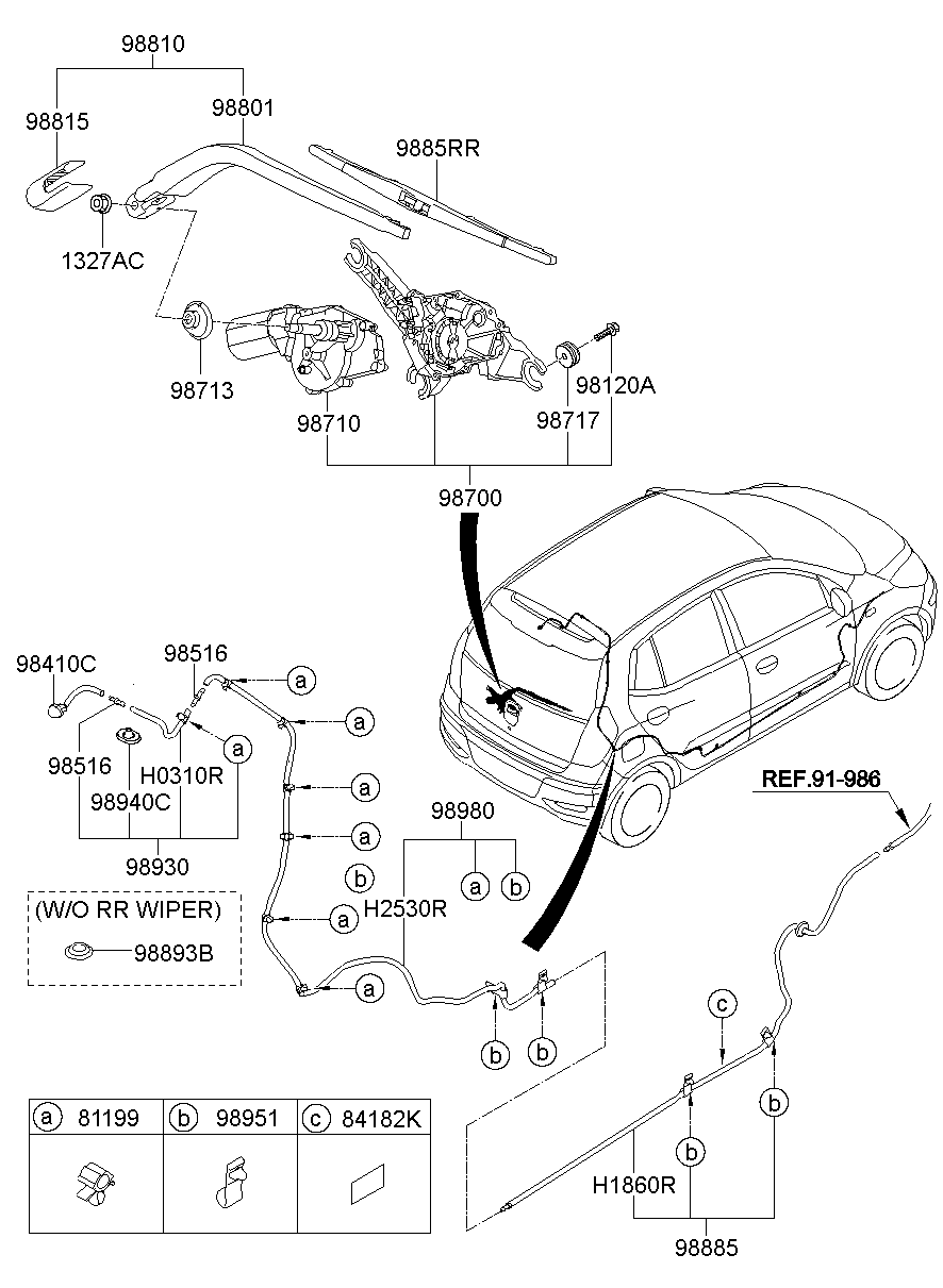 Rear Windshield Wiper