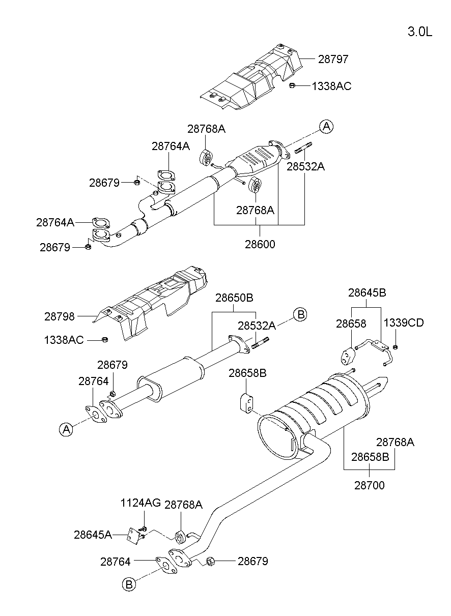 Muffler, Exhaust Pipe