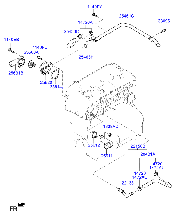 Coolant Pipe & Hose
