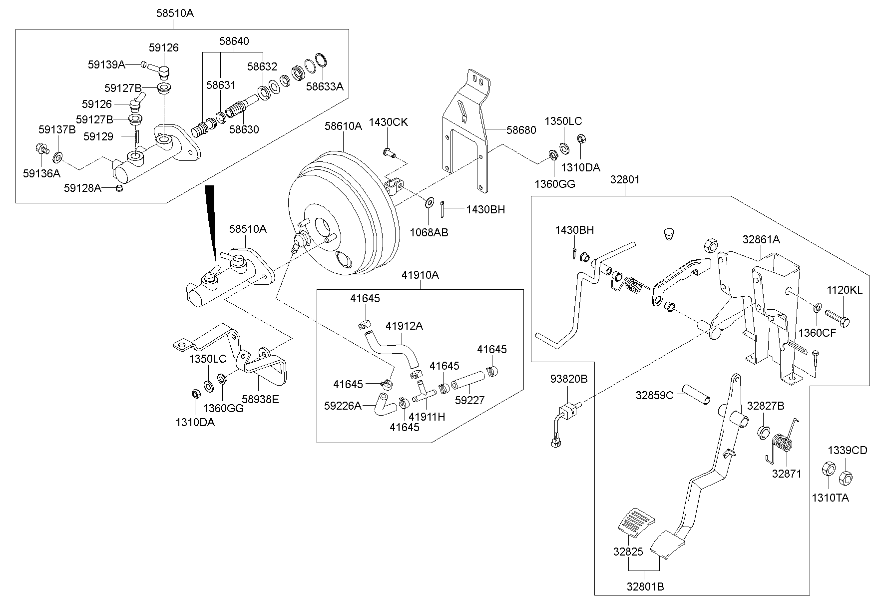 Brake Booster Cylinder