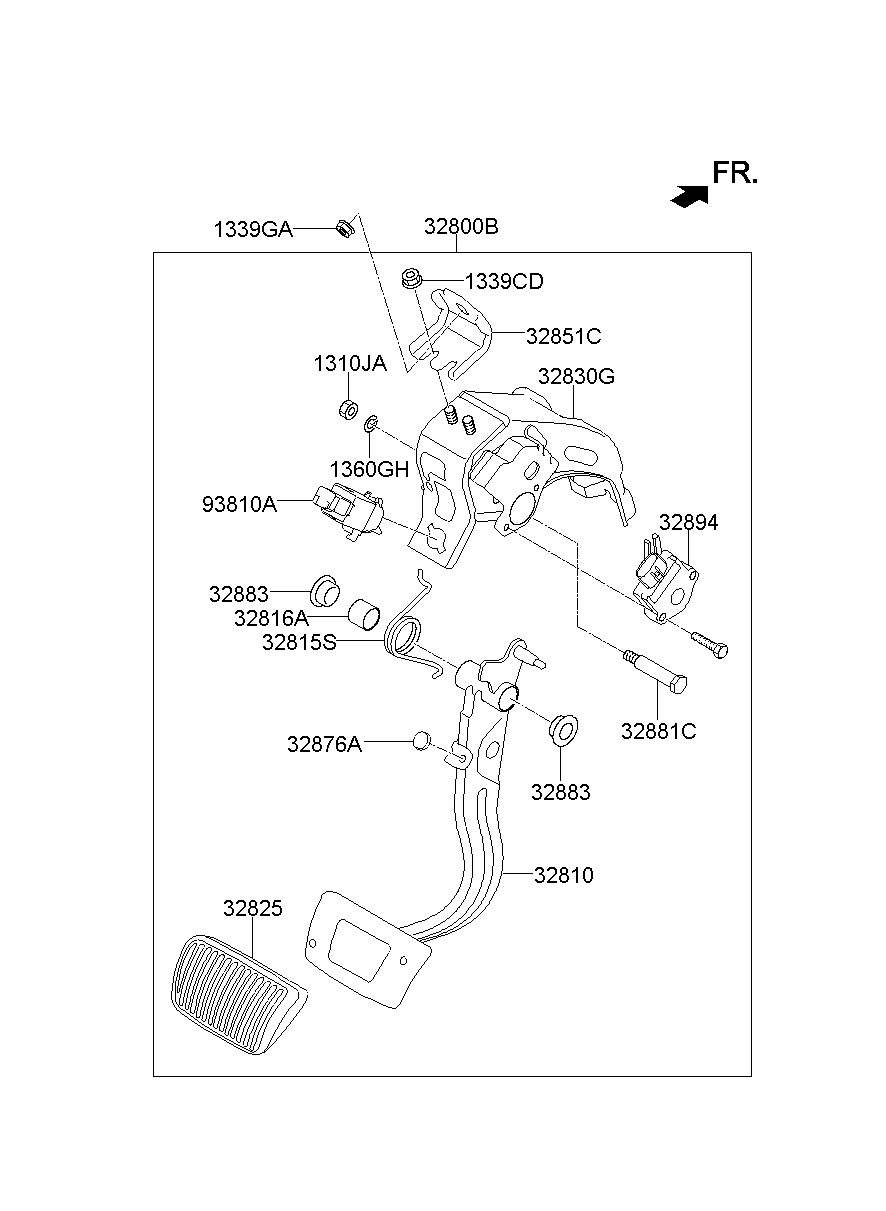Brake & Clutch Pedal