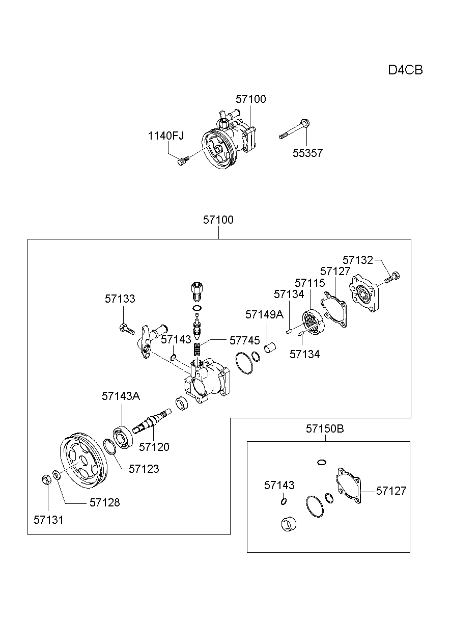 Power Steering Oil Pump