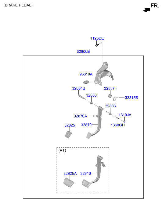 Brake & Clutch Pedal