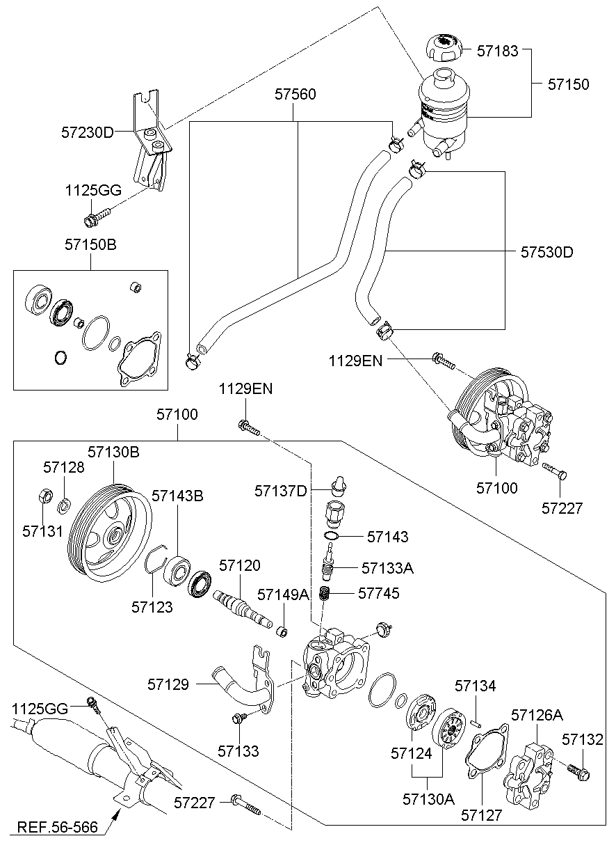 Power Steering Oil Pump