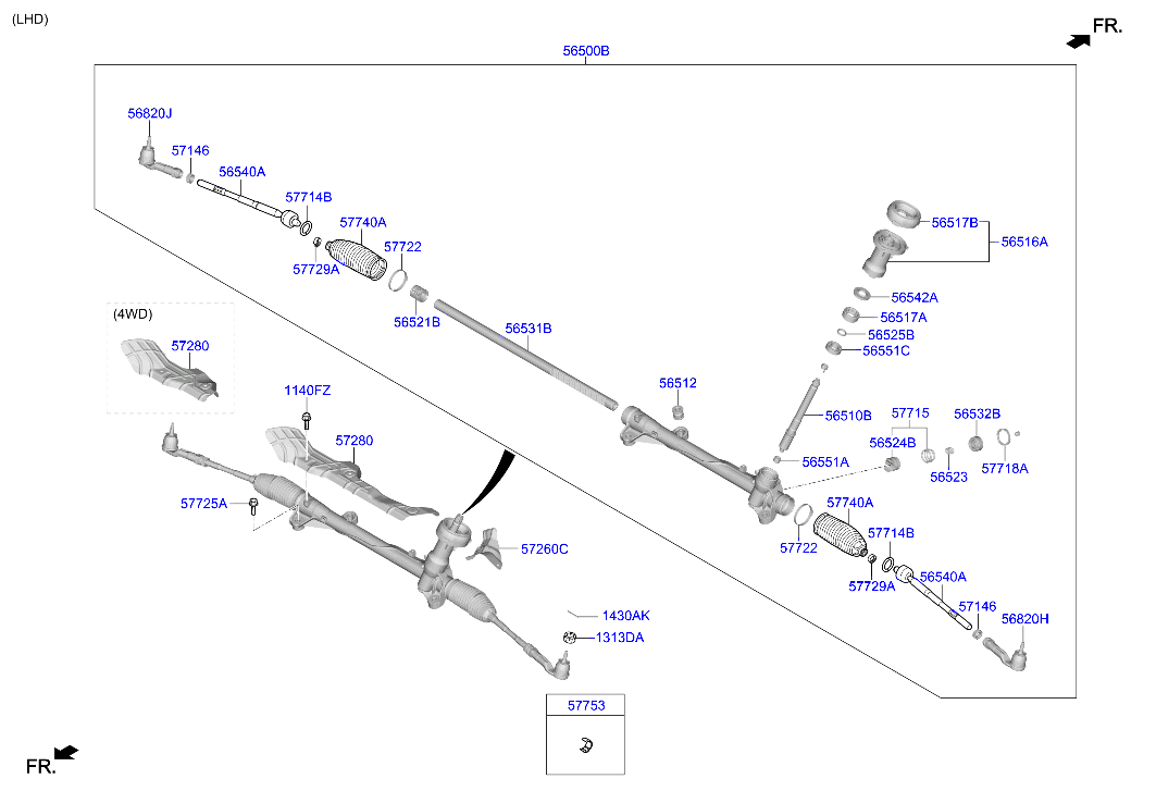 Power Steering Gear Box