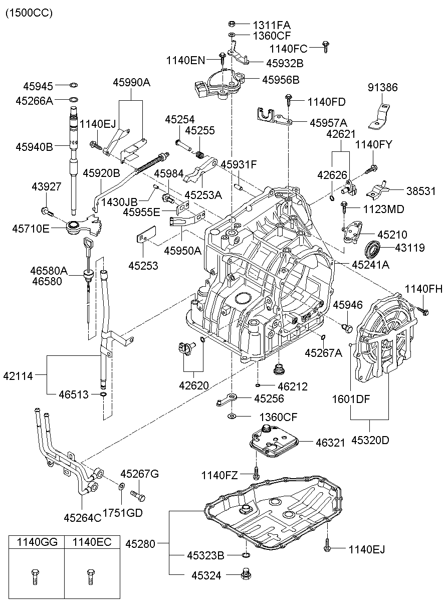 Auto Transmission Case