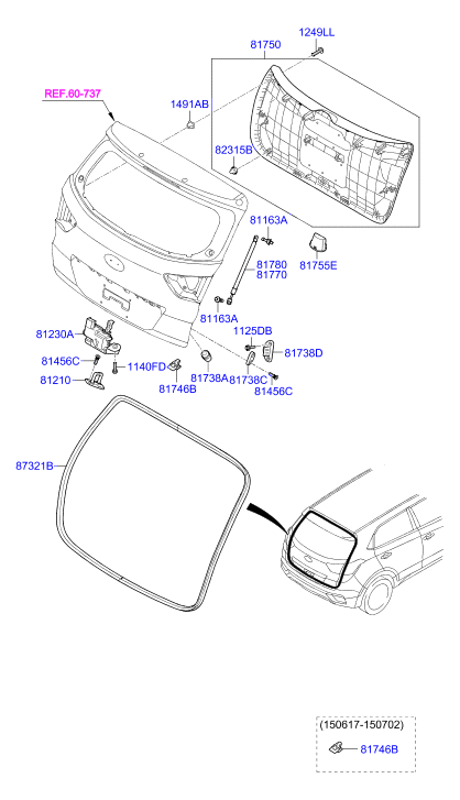 Tailgate Trim