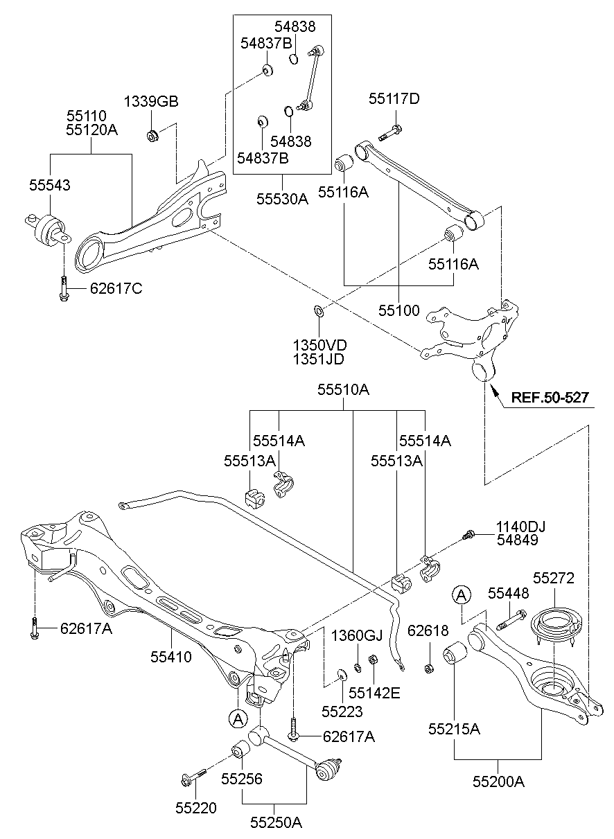 Rear Suspension Control Arm