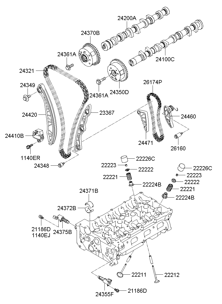 Camshaft & Valve